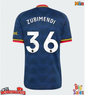 Arsenal Martin Zubimendi #36 Replica Away Stadium Shirt 2026-27 Short Sleeve